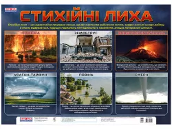 Плакат Стихійні лиха (Укр) Світогляд 12104163У (4823076144555) (344260)