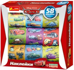 Наклейки в коробці Дісней "Тачки 1" 14153083Р Ranok-Creative (4823076109851) (207060)