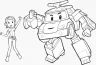 Robocar Poli (водна розмальовка): Хоробрі герої (у) (303762)