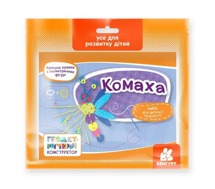 Геометричний конструктор. Комаха (Укр) Кенгуру КН1415005У (9789667505226) (455762)