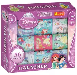 Наклейки в коробці Дісней "Принцеси" 14153104Р Ranok-Creative (4823076111595) (207063)