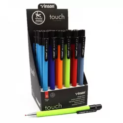 Ручка автоматична масляна, синя. Touch. Х6 Vinson (6948910000069) (442866)