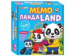 Гра Мемо. Панда LAND (Укр) Ранок (4823076151515) (467467)