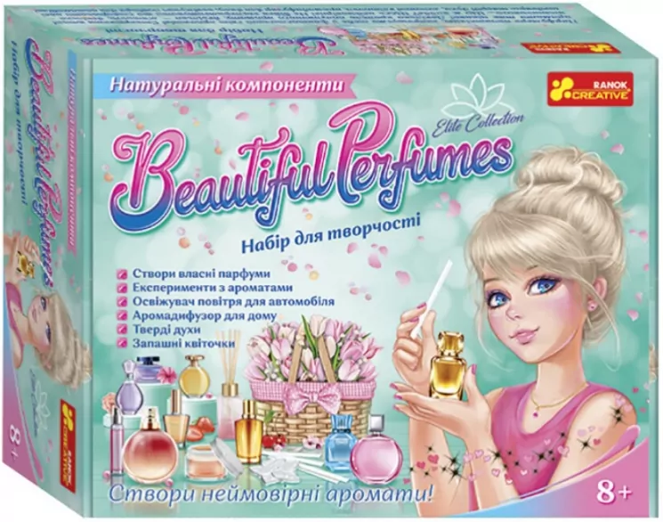 Набір для творчості. Beautiful Perfumes (Укр) Ranok-Creative (4823076157937) (484370)