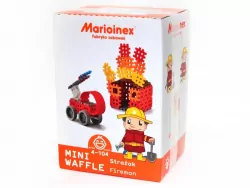 Конструктор MINI WAFFLE "FIREMAN" ПОЖЕЖНИК (68 деталей) Marioinex (5903033902523) (438971)