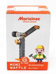 Конструктор MINI WAFFLE "BUILDER" БУДІВЕЛЬНИК (60 деталей) Marioinex (5903033902585) (438977)