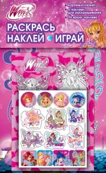 Розфарбуй. Наклей. Грай «Вінкс» 7 сезон (Рос) Ranok-Creative 13159081Р (4823076125684) (269379)