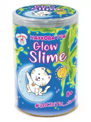 Наукові розваги Glow Слайм, що світиться у темряві (Укр) Сюрприз 12132046У (4823076145484) (428780)