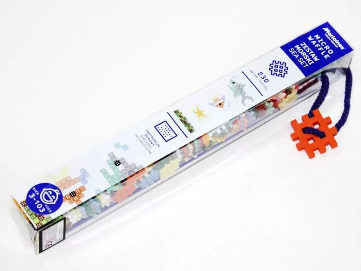 Конструктор MICRO WAFFLE "SEA SET" МОРСЬКИЙ НАБІР (230 деталей) Marioinex (5903033903513) (438986)
