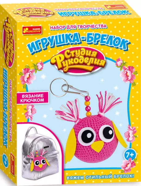 В'язаний брелок Сова 15185001Р Ranok-Creative (4823076131760) (271787)