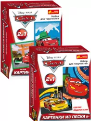 2020-01 Картинка из песка Тачки 1 и Картинка с писка Тачки 2 13198001Р Ranok-Creative (4823076136437) (274790)
