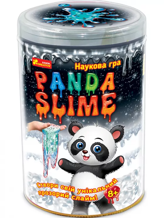Наукова гра Panda slime Панда Слайм (Укр) Ranok-Creative 12132035У (4823076144272) (341593)