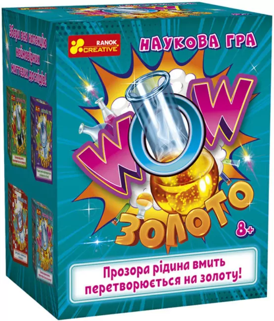 Наукова гра. WOW золото (Укр) Ranok-Creative (4823076152840) (474893)