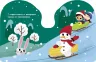 Книга Різдвяна компанія: Снеговик (Рос) Ранок К1286001Р ( 9786170973863) (463796)