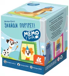 Мемогра. Знайди портрет (Укр) Кенгуру КН1349003У (9789667506049) (456197)