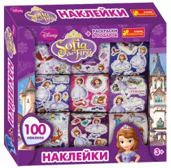 Наліпки в коробці Дісней "Принцеса Софія" 14153090Р Ranok-Creative (4823076109936) (207099)