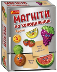 Магніти на холодильник. Фрукти (Укр) Ranok-Creative 10100631У (4823076179953) (487202)