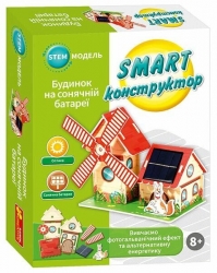 Будинок на сонячних батареях. SMART конструктор (Укр) Ranok-Creative (4827476988924) (549302)