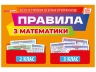 НУШ Математика 2-3 клас. Правила. Демонстраційний матеріал (Укр) Ранок (4823076147969) (409602)