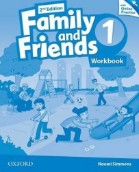 Підручник Family and Friends (2nd Edition). Level 1 Workbook and Online Practice Pack (Англ) Oxford University Press (9780194808620) (469902)