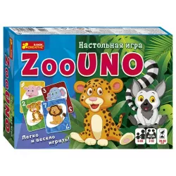 Настільна гра Зооуно (Рос) Ranok-Creative 12120132Р (4823076148263) (428772)