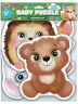 М'які пазли. Baby puzzle Тварини лісу. Чудик 10155007У (4823076149512) (443803)