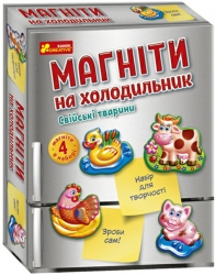 Магніти на холодильник. Свійські тварини (Укр) Ranok-Creative 10100633У (4823076179977) (487204)