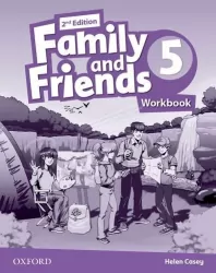 Family and Friends 5 Second Edition Workbook (Англ) Oxford University Press (9780194808101) (469915)