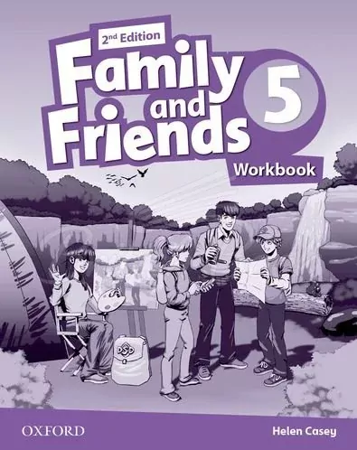 Family and Friends 5 Second Edition Workbook (Англ) Oxford University Press (9780194808101) (469915)