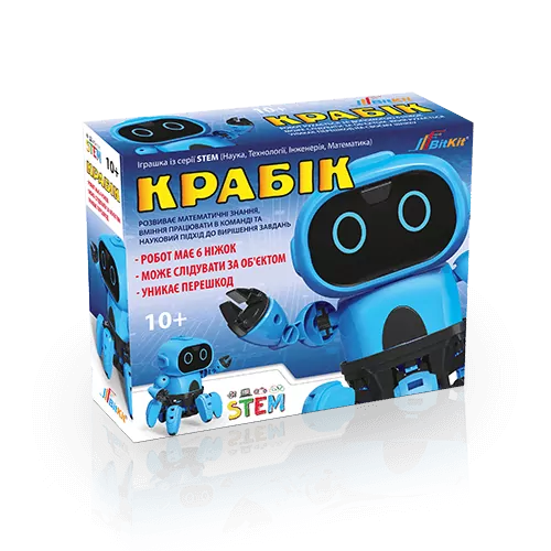 Конструктор "Крабік" розумний робот конструктор (4820207390157) (434758)