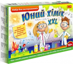 Юний хімік XXL. Набір для експериментів (Укр) Ranok-Creative (4823076146016) (349467)