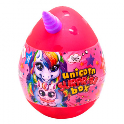 Іграшка-сюрприз Unicorn Surprise Box Малиновий (Укр) Danko Toys (1462830067150) (443005)