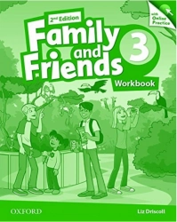 Підручник Family and Friends (2nd Edition). Level 3 Workbook with Online Practice Pack (Англ) Oxford University Press (9780194808644) (469910)