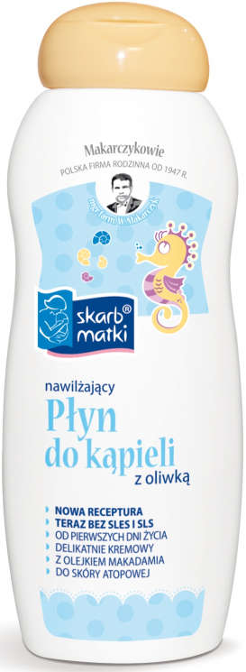 Лосьйон зволожуючий для ванни з оливковою олією для немовлят та дітей 250мл Skarb Matki  (5901968019149) (479408)