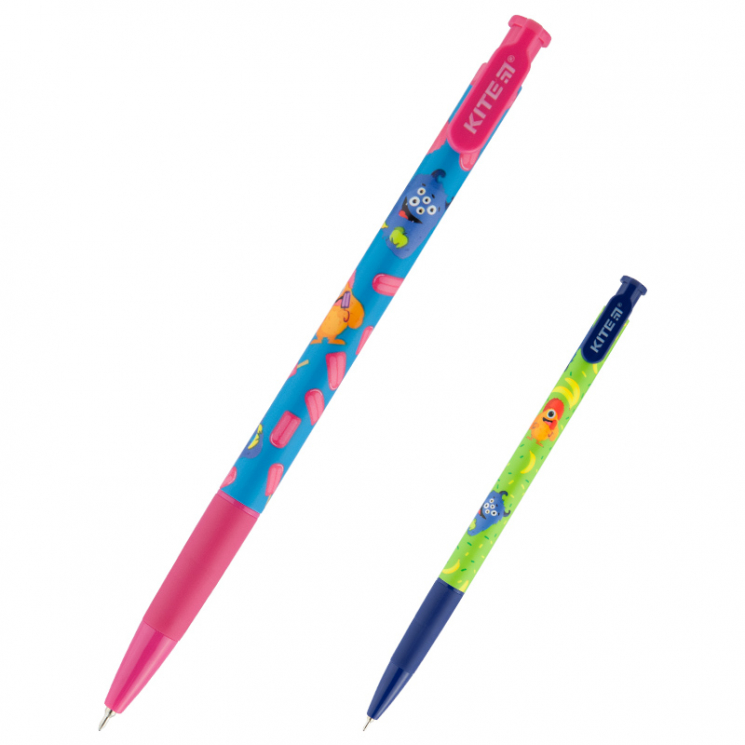 Ручка кулькова автоматична Jolliers, синяя. Kite K20-363-01 (4063276000286) (431111)