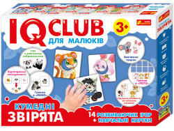 6355 Учебные пазлы Забавные зверьки IQ-club для детей 13203008У Ranok-Creative (4823076136833) (288711)