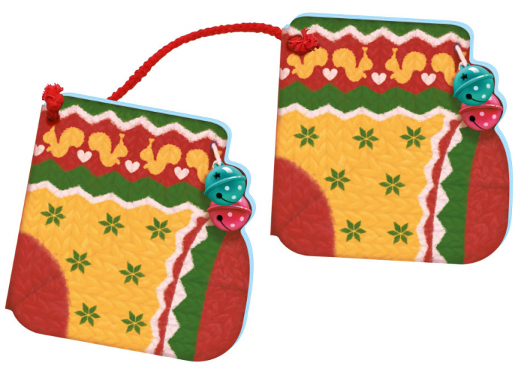 Різдвяні капчури. Новорічні мотузочки. Пуляєва А.О. (Укр) Ранок (9789667510725) (481013)