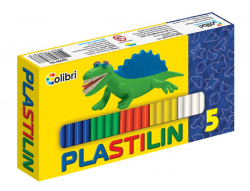 Пластилін Крихітка 5 кольорів (233013)