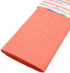 Папір кольоровий Крепований (морквяний) 500х2000 мм