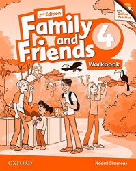 Family and Friends 2nd Edition 4 Workbook with Online Practice (Англ) Oxford University Press (9780194808651) (469913)