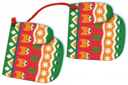 Улюблені рукавички. Новорічні мотузочки. Меламед Г.М. (Укр) Ранок (9789667510688) (481014)