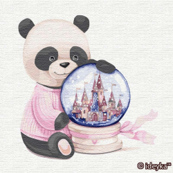 Куля бажань. Картина за номерами. 30х30 см Ідейка КНО2353 (4823104324720) (447116)