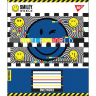 Зошит учнівський 12 аркушів, клітинка. Smiley World. YES 764495 (4823092242976) (474417)