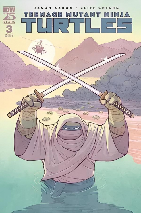 Підлітки Мутанти Нінджя Черепахи. Випуск 3 (обкладинка 3) – Джейсон Аарон, Кліфф Чян (Укр) Varvar Publishing (9786178771393) (558617)