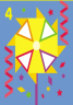 Книга з наліпками Мозаїка з наліпок. Для дітей від 3 років. Трикутники (р/у) Ранок К166011У (978-966-74-6411-0) (220619)