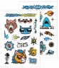 Тимчасові тату для старших хлопчиків. Акула (Укр) Ranok-Creative (4827476988702) (545419)
