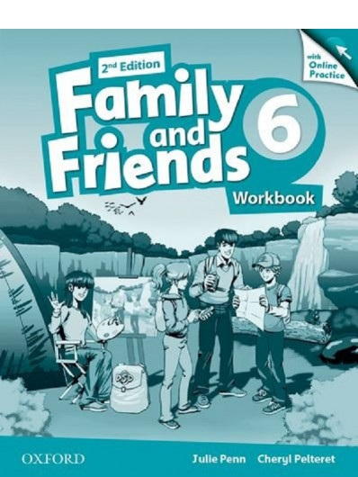 Family & Friends 2E: 6 Workbook & Online Practice Pack (Англ) Oxford University Press (9780194808675) (469919)