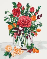 Картина за номерами "Солодкий присмак свята" 40х50 см Ідейка (4823104305453) (403220)