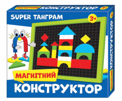 Super Танграм. Магнітний конструктор (Укр) Мій успіх+ (4823076000301) (484820)