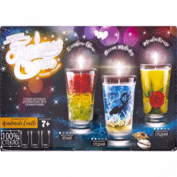 Набір для творчості. Гелеві свічки "MAGIC CANDLE CRYSTAL "GS-02-02 (Укр) Danko Toys(2000072092017) (477420) 